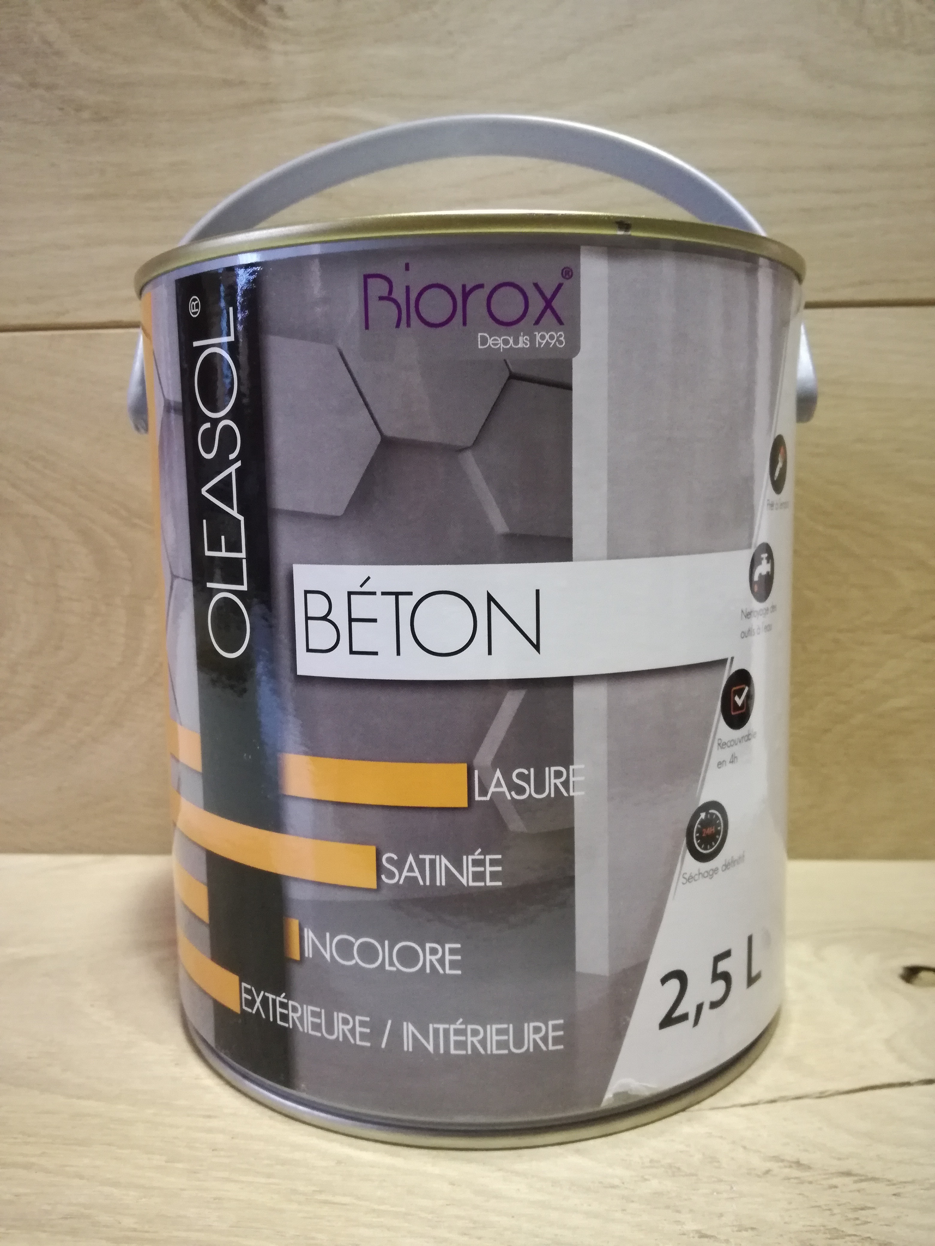Décapant laitance de ciment et béton BIOROX